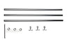Prodlužovací část Essemu pro nostalgi klobouk HIT SHELF/SHOE STACK ALUMINUM, Chrome