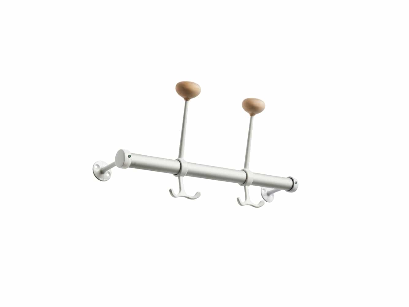 [product_category]-Essem Design Gustav Hook Bar Aluminium, White-Essem Design-7392157017264-112-ESS-1