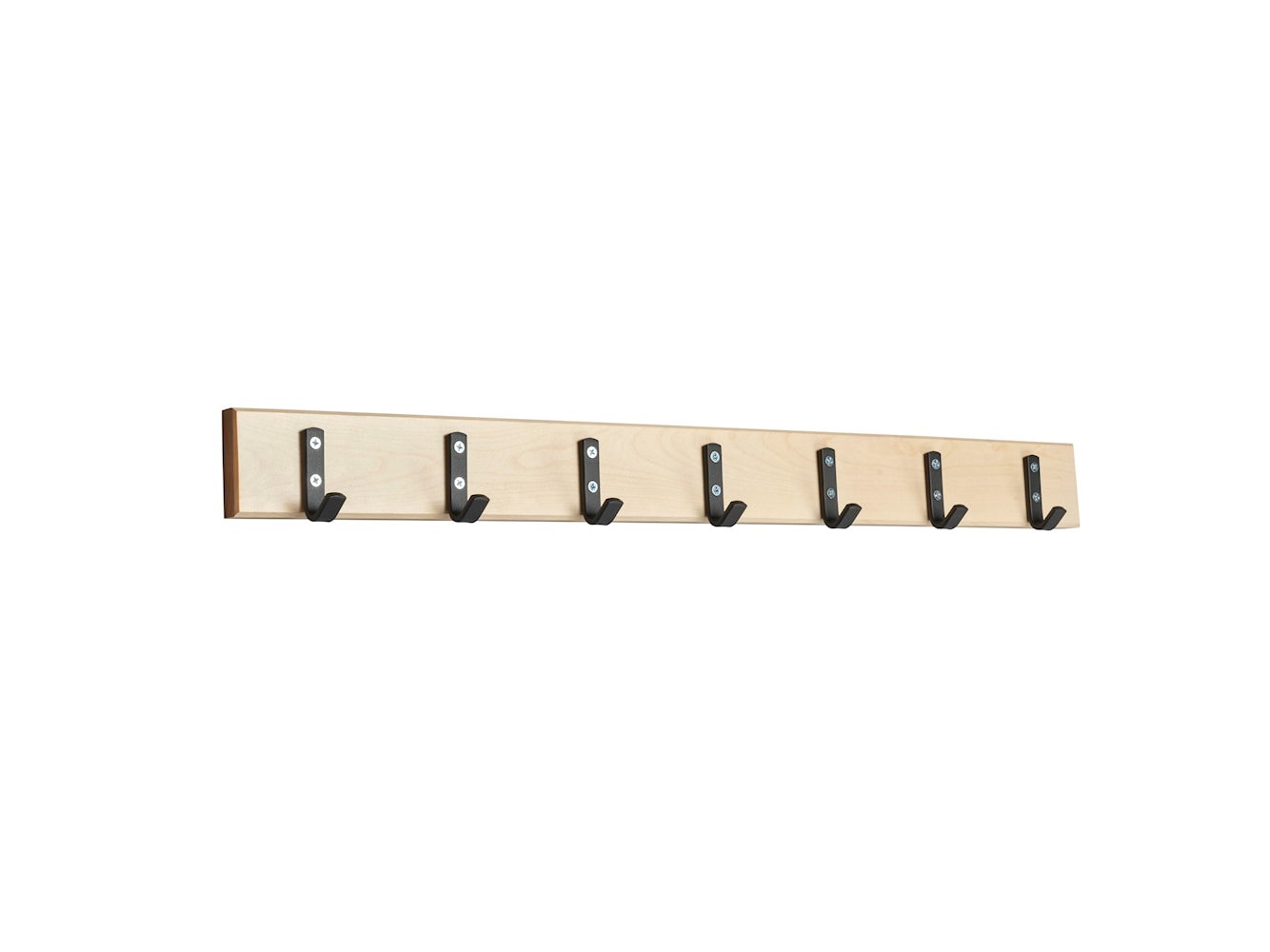 [product_category]-Essem Design Hook Strip 1 Hook Strip Birch 105 Cm, Black-Essem Design-7392157015031-4001-105 BJ/S-ESS-1