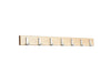 Essem Design Hook Strip 1 Hook Strip Birch 105 cm, bílá