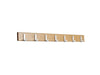 Essem Design Hook Strip 1 Hook Strip Oak 105 cm, bílá