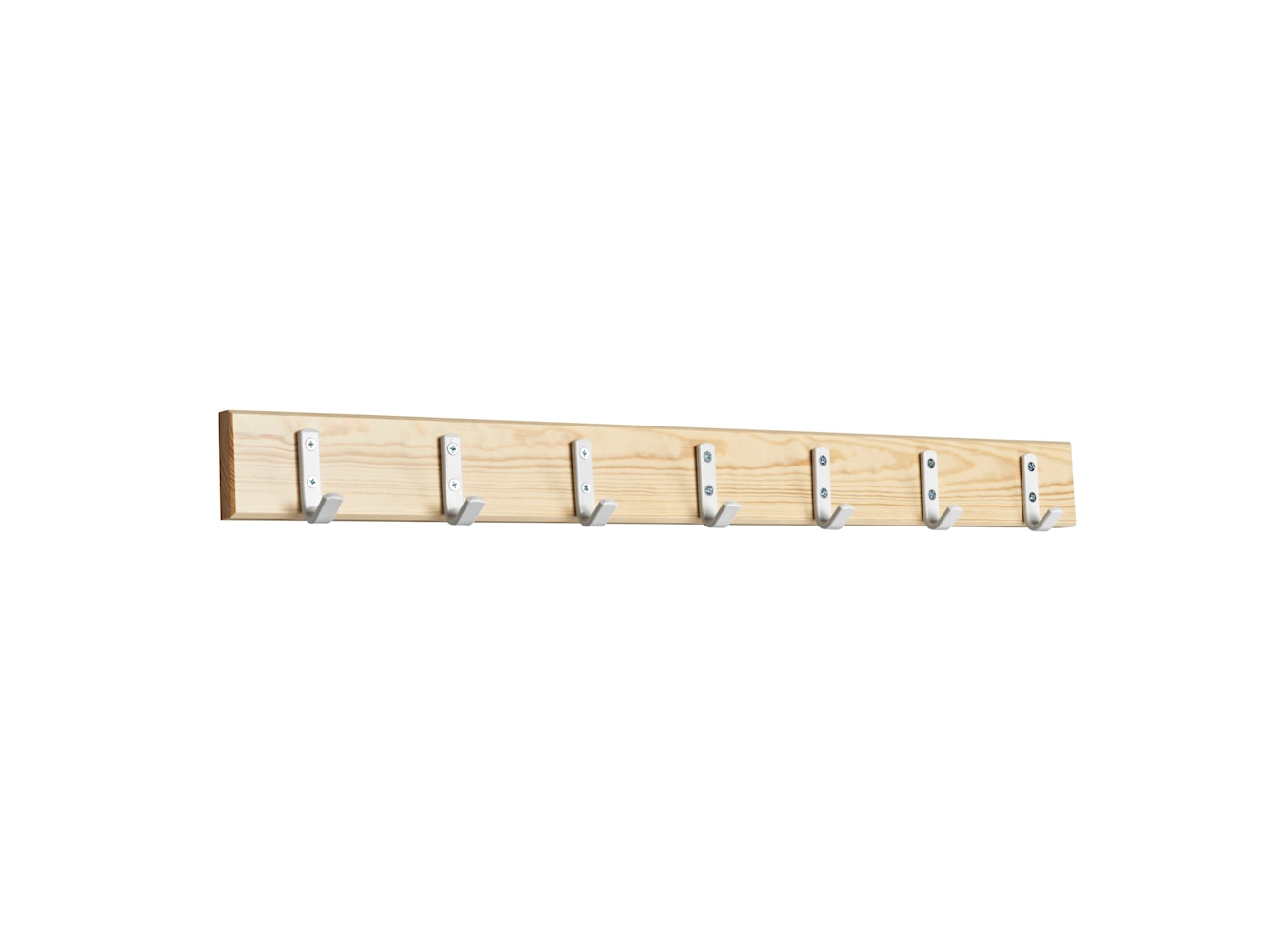 [product_category]-Essem Design Hook Strip 1 Hook Strip Pine 105 Cm, White-Essem Design-7392157015147-4001-105 F/V-ESS-1