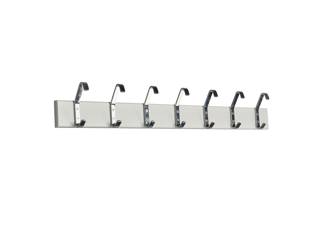 [product_category]-Essem Design Hook Strip 2 Hook Strip Birch 30 Cm, White/Chrome-Essem Design-7392157010159-4002-030 V/K-ESS-1
