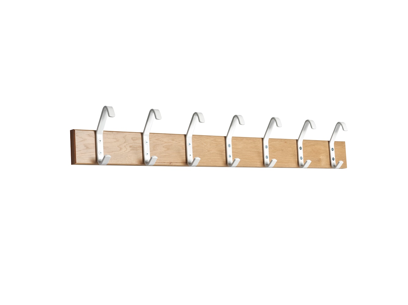 [product_category]-Essem Design Hook Strip 2 Hook Strip Oak 105 Cm, White-Essem Design-7392157011330-4002-105 EK/V-ESS-1