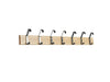 Essem Design Hook Strip 2 Hook Strip Pine 105 cm, Chrome
