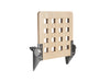 Essem Design Jaxon Wall Chair Chair Ash Lattice Look, Chrome