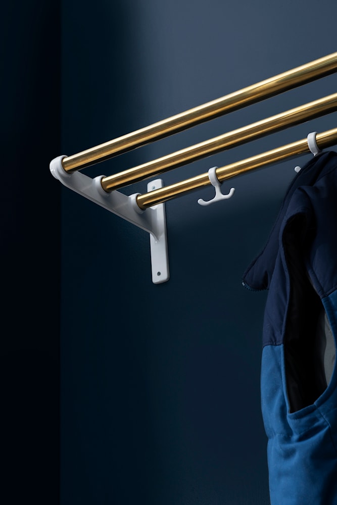 [product_category]-Essem Design Nostalgi Hat Rack/Shoe Rack Console Left, Aluminium-Essem Design-30655-ESS-2