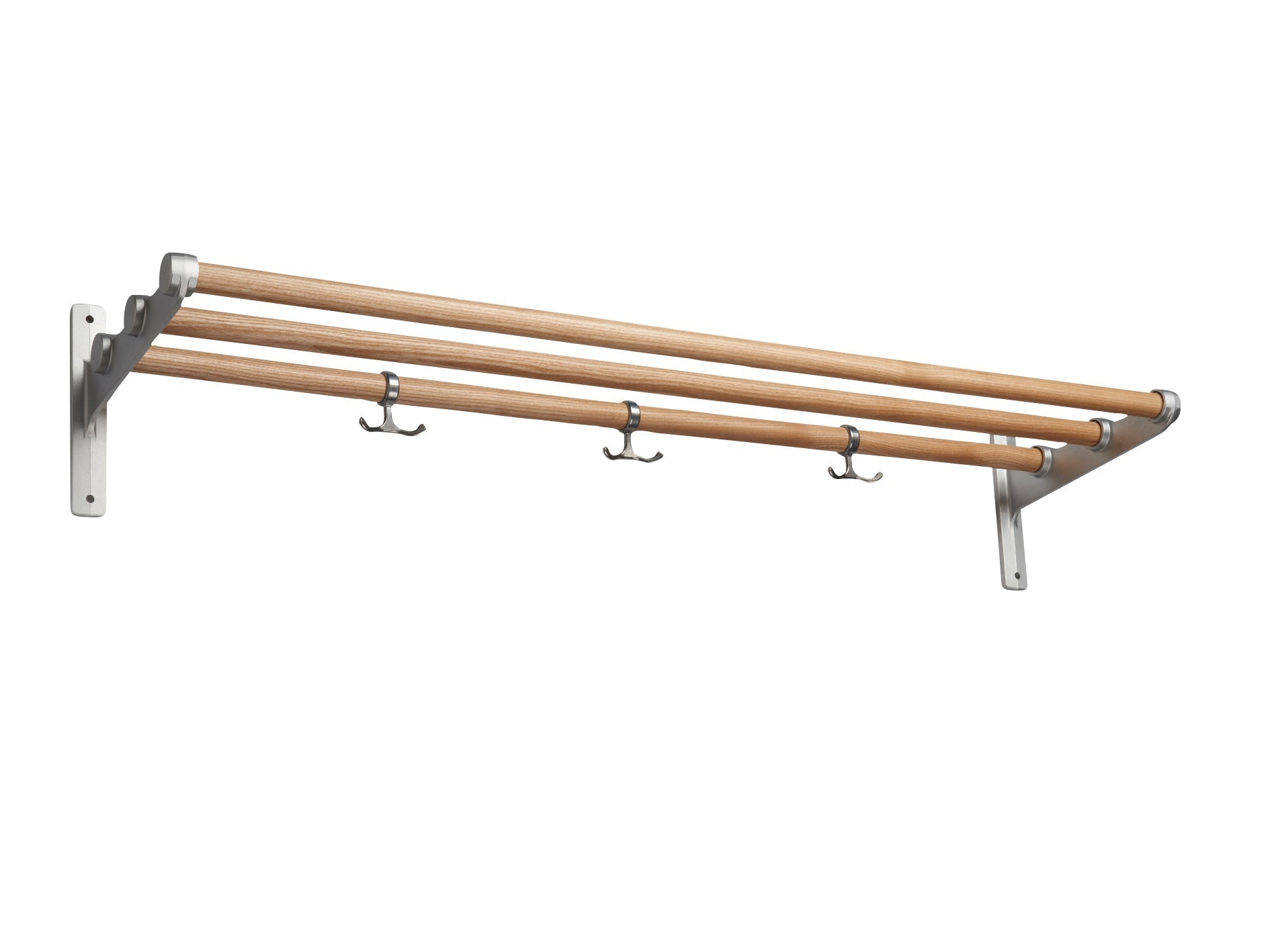 [product_category]-Essem Design Nostalgi Hat Shelf/Shoe Rack, Ash/Aluminium-Essem Design-7392157030485-088-ESS-1