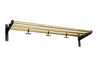 Essem Design nostalgi klobouk HAT SHELF/SHOES RACK, BLACK/BRASS