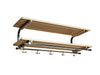 Essem Design Sara Hat Shelf Birch 100 cm, černá