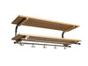 Essem Design Sara Hat Shelf Oak 100 cm, černá
