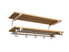 Essem Design Sara Hat Shelf Oak 100 cm, bílá