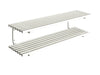 Essem Design Sara Shoe Rack Wall Hung 100 cm, bílá