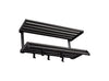 Essem Design Tamburine Hat Shelf Oak 60 cm, černá obarvená