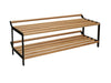 Essem Design Tamburine Shoe Rack dub 100 cm, černá