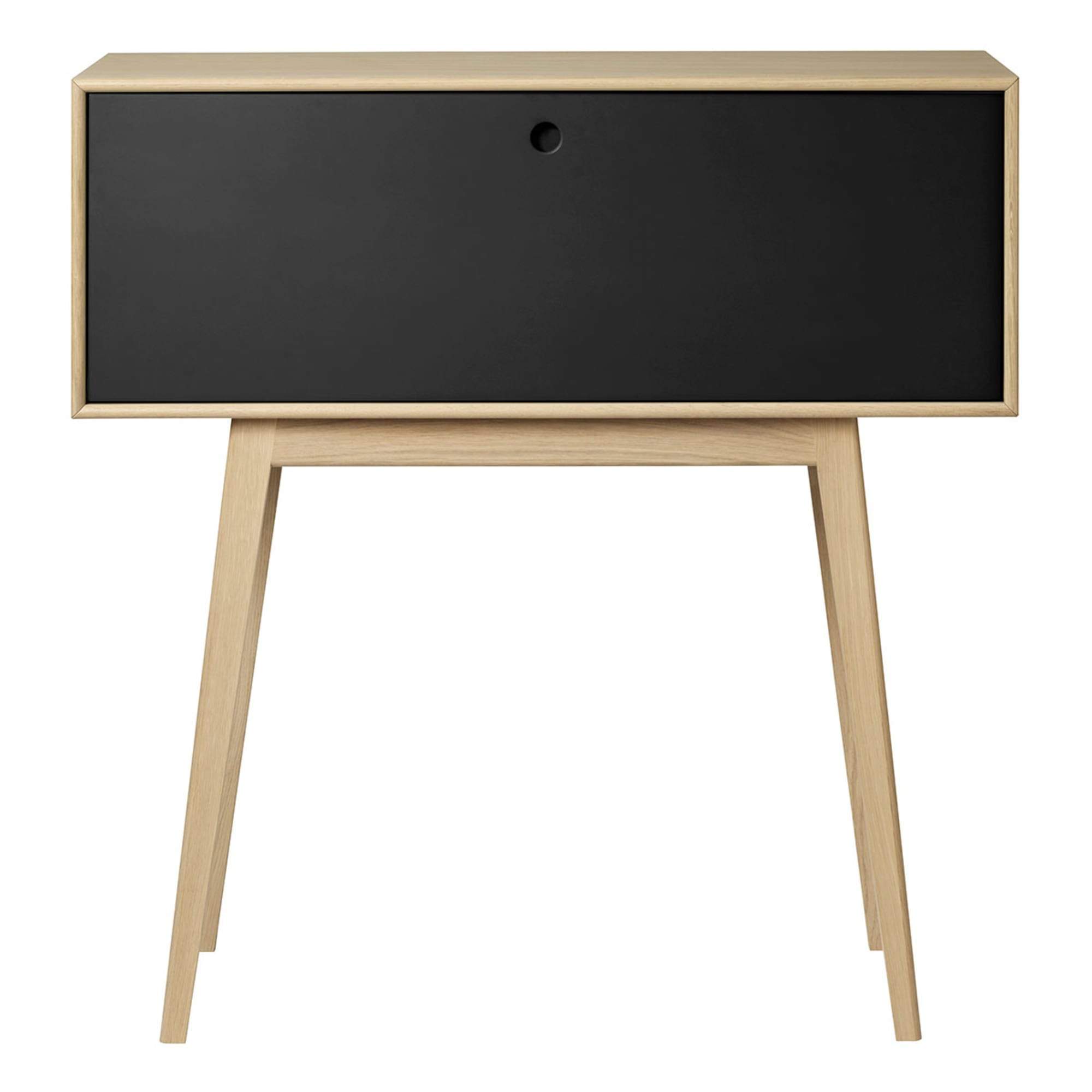 FDB Møbler A84 Butler Secretary, Black/Natural