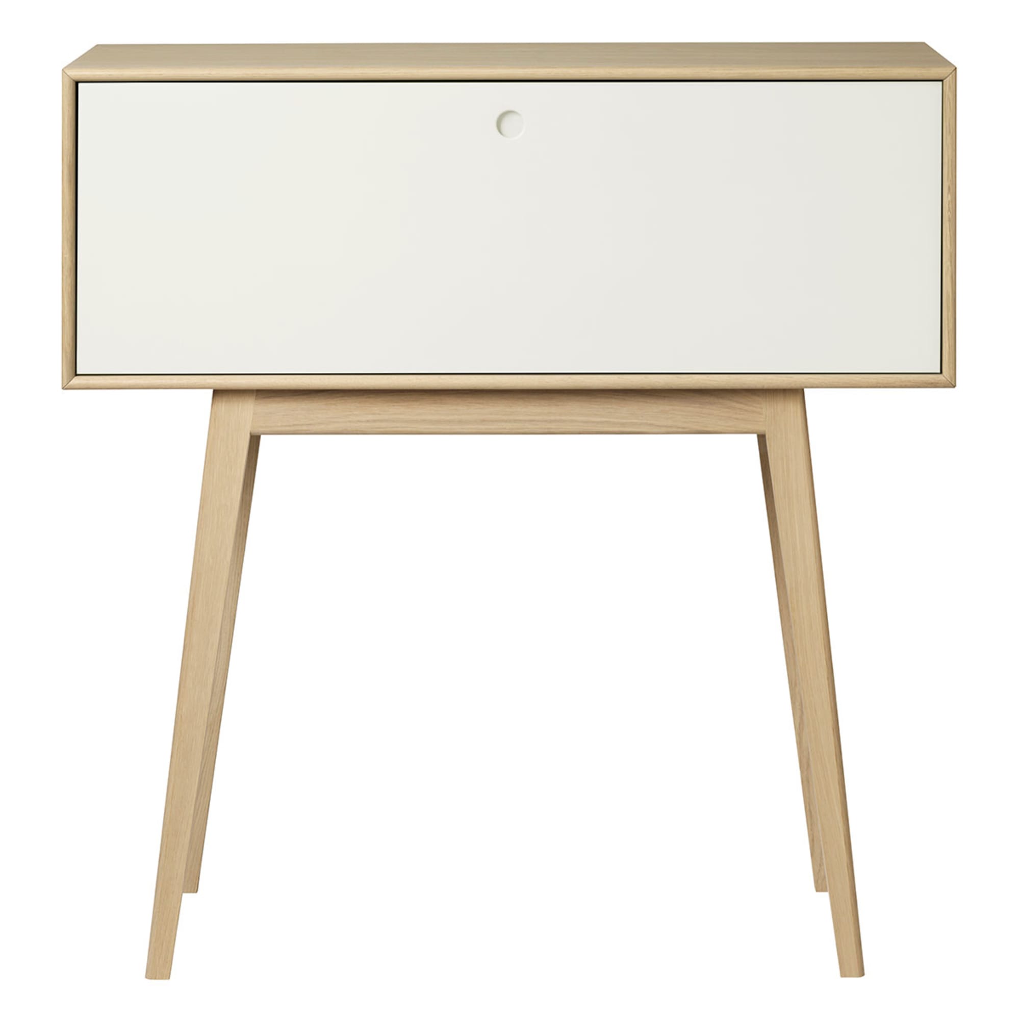 FDB Møbler A84 Butler Secretary, White/Nature