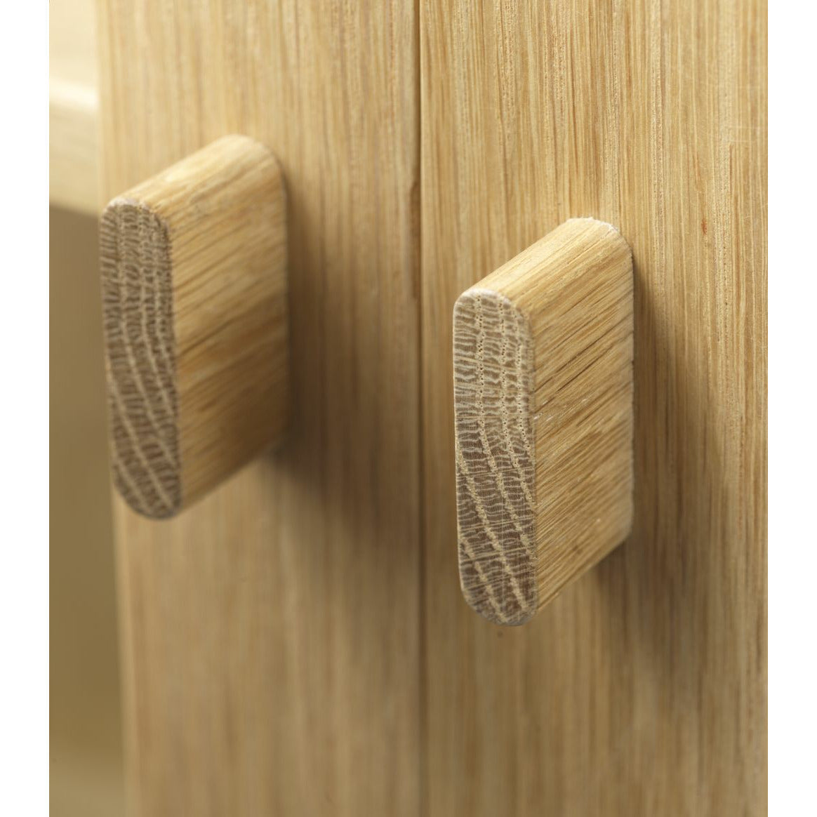 FDB Møbler A90 Boderne Display Cabinet Oak Natural, H: 178 cm