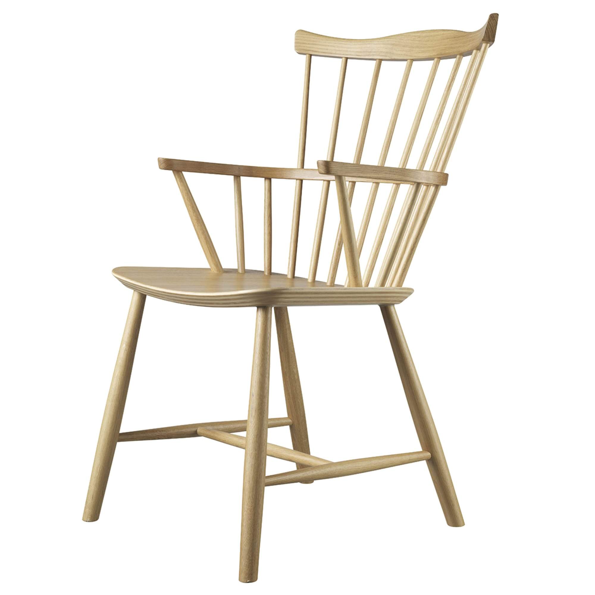 FDB Møbler Børge Mogensen Chair v Oak, Natural, H 90 cm