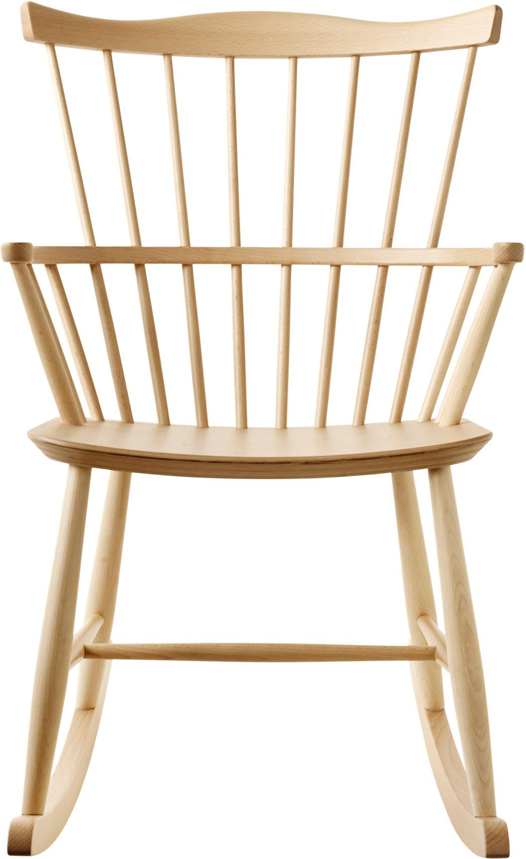 FDB Møbler Børge Mogensen Houpací židle Beech, Natural, H 90 cm
