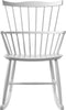 FDB Møbler Børge Mogensen Houpací židle Beech, bílá, H 90 cm