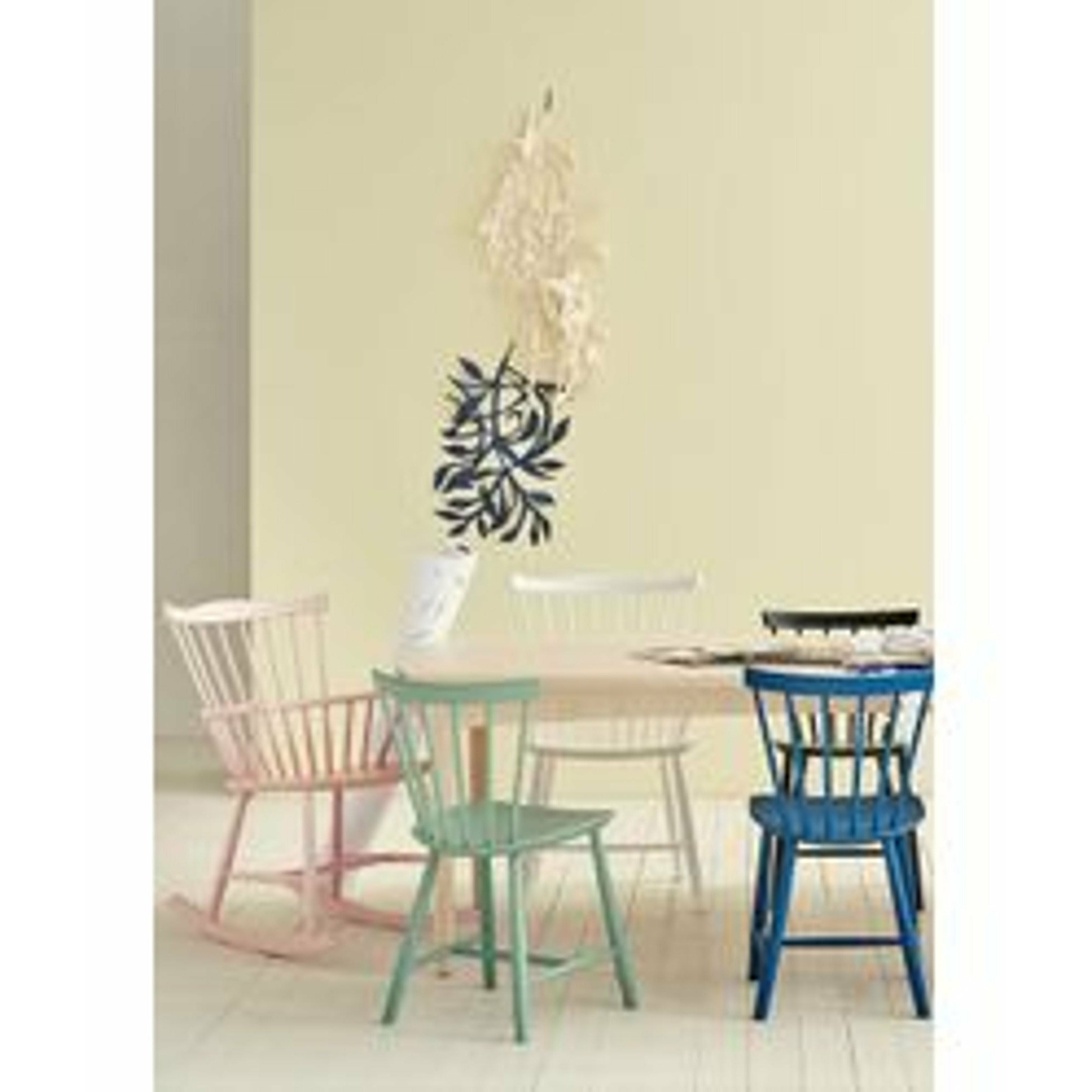 FDB Møbler Børge Mogensen Houpací židle Beech, bílá, H 90 cm