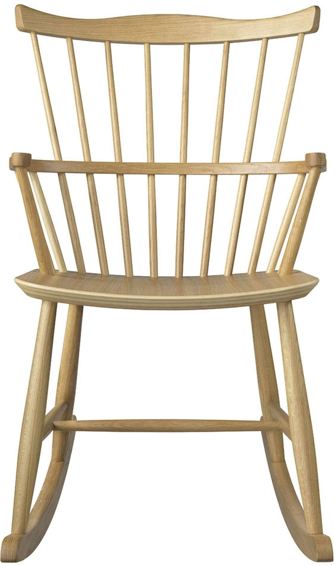 FDB Møbler Børge Mogensen Houpací židle Oak, Natural, H 90 cm