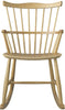 FDB Møbler Børge Mogensen Houpací židle Oak, Natural, H 90 cm