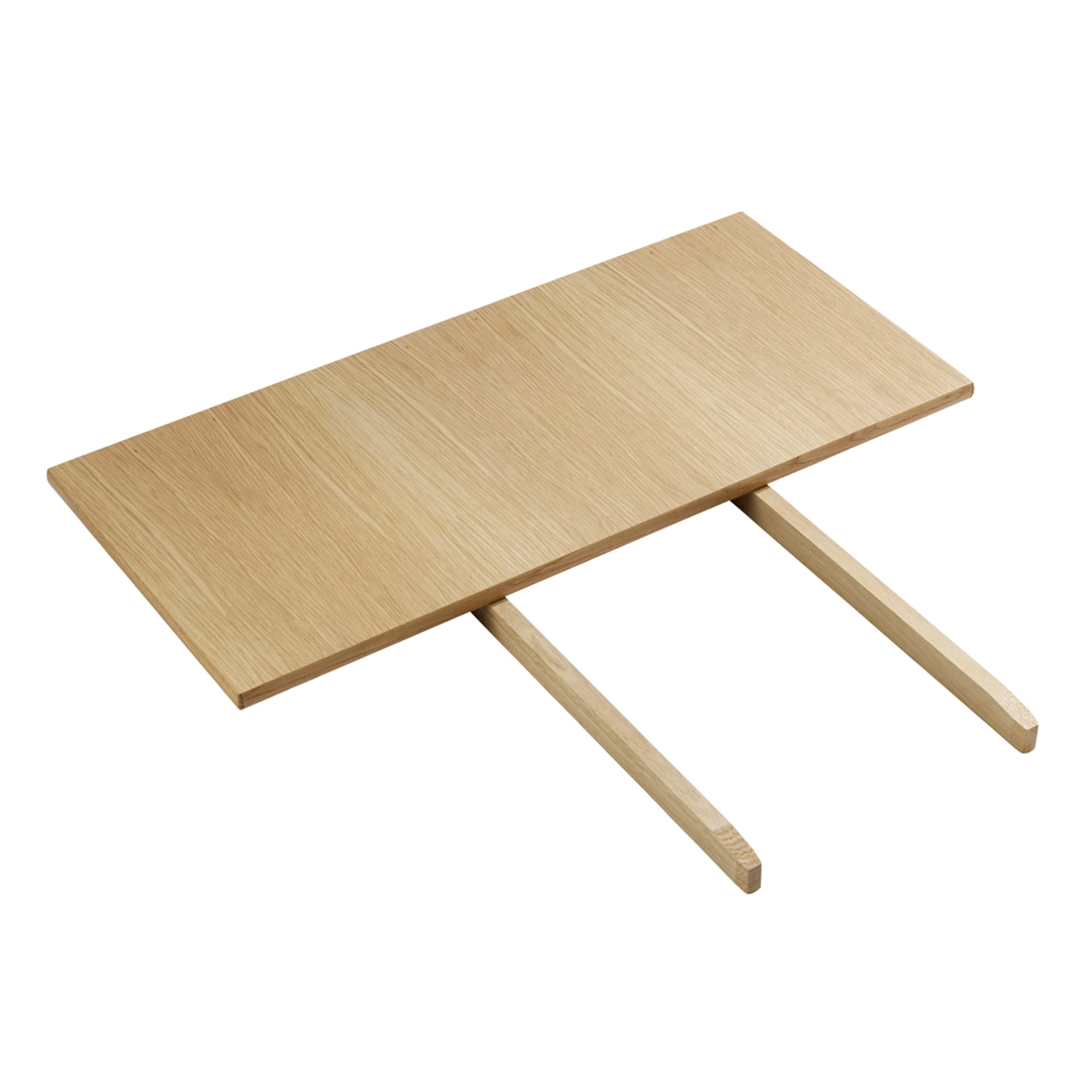Prodlužovací deska FDB Møbler C35, dub/přírodní, 37 cm