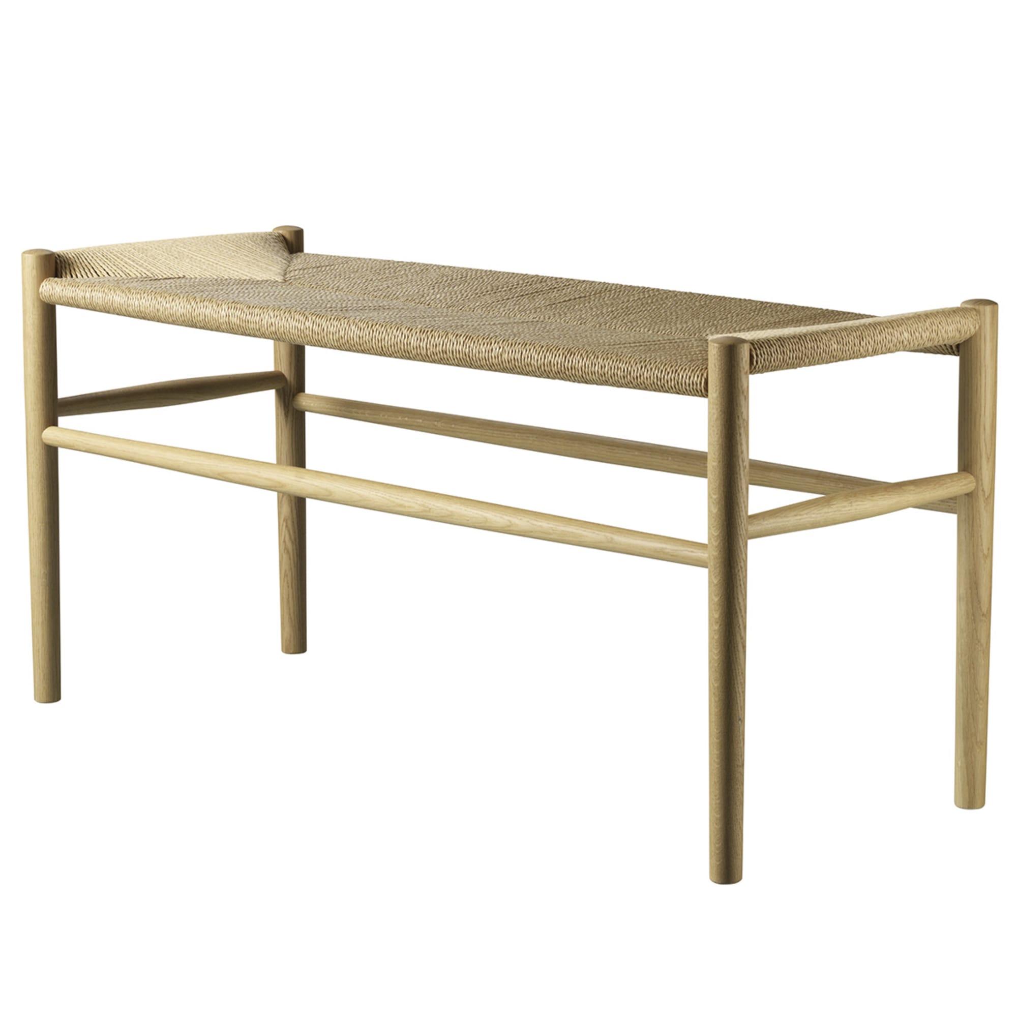 FDB Møbler J163 Bækmark Piano Bench, dub/přírodní