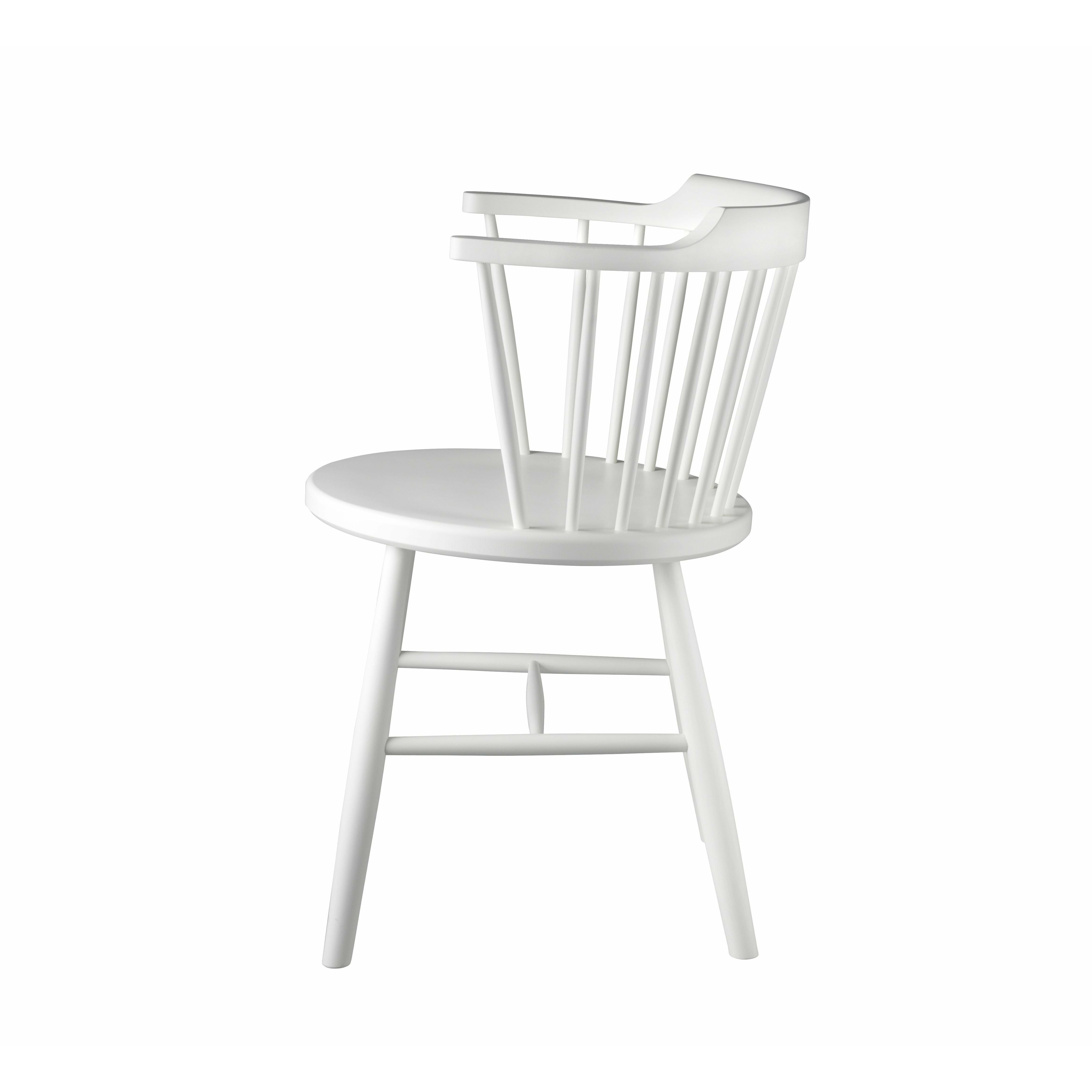 Fdb Møbler J18 Børge Mogensen Chair, White