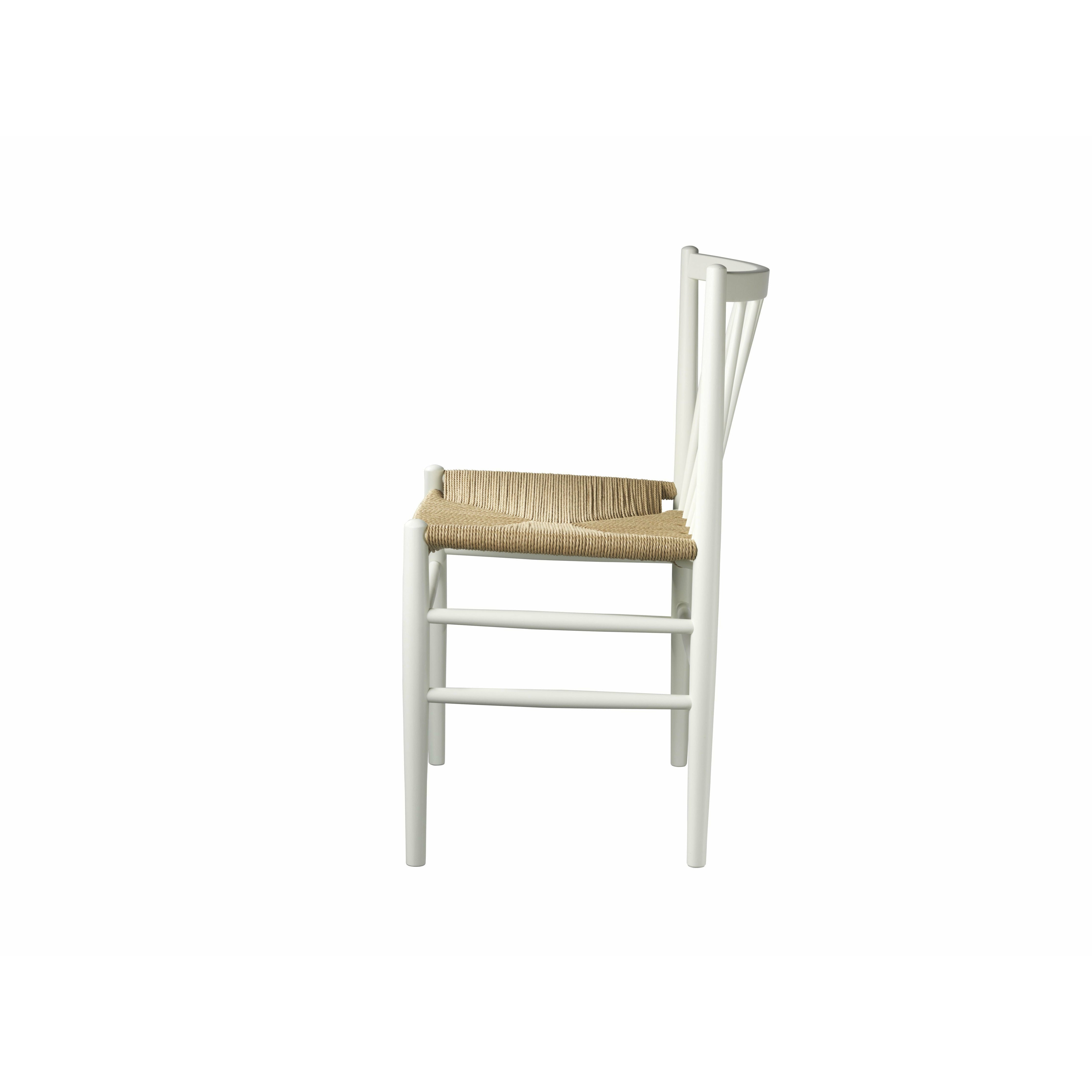 FDB nábytek J80 Jørgen Bækmark Chair, White