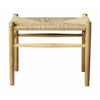 FDB Møbler J83 Stool Smoked Oak, Natural Braid