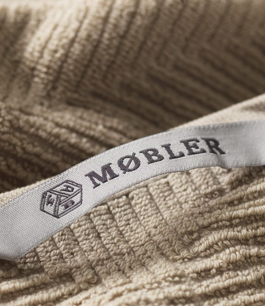 FDB Møbler Kirkeby Ručník 2 ks., Beige