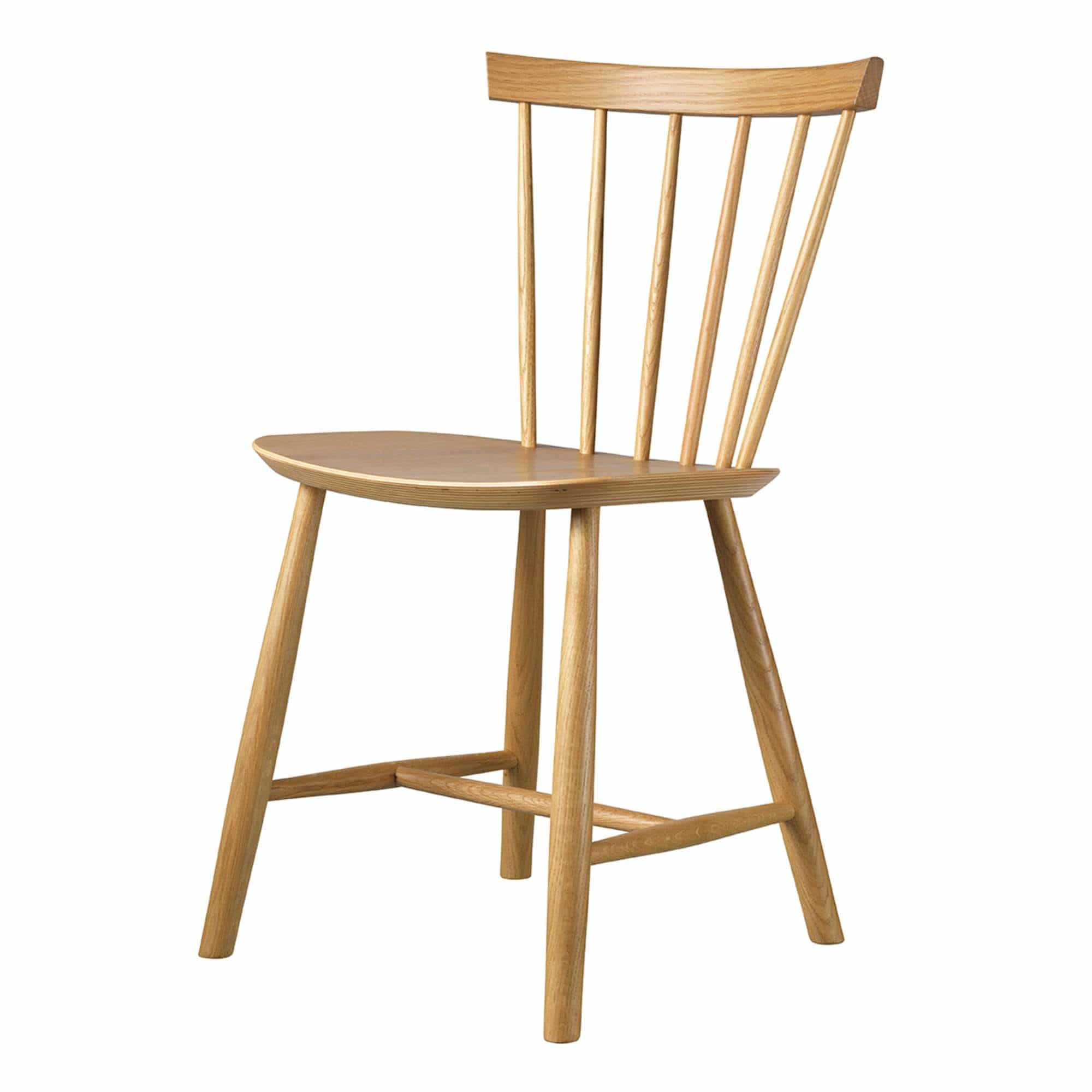 FDB Møbler Poul Volther J46 Jídelní židle Oak, Natural, H 80 cm