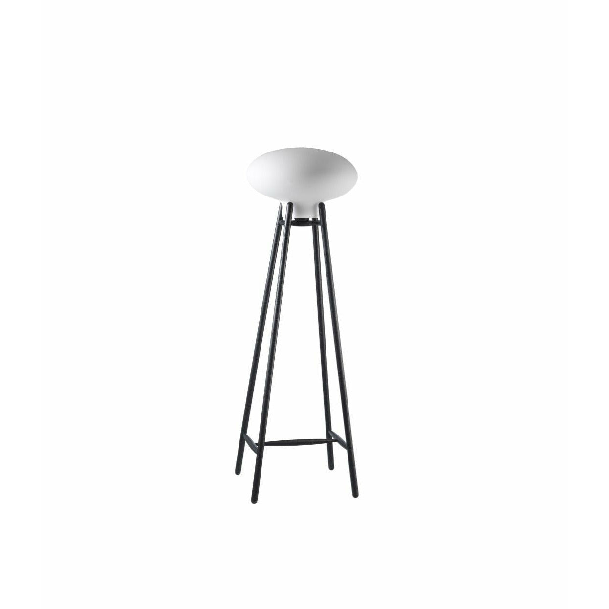 FDB Møbler U5 HITI HITI FALOR LAMP Opal Glass, Black/Black