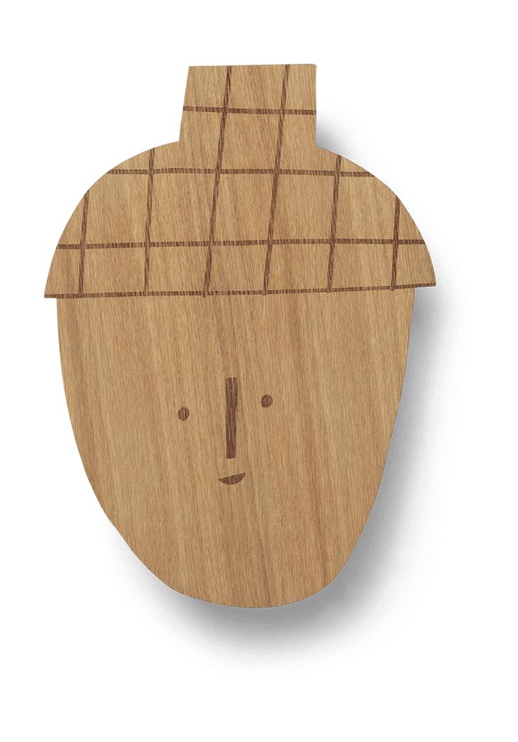 [product_category]-Ferm Living Acorn Lamp, Oiled Oak-Ferm Living-5704723294337-1104266467-FER-1