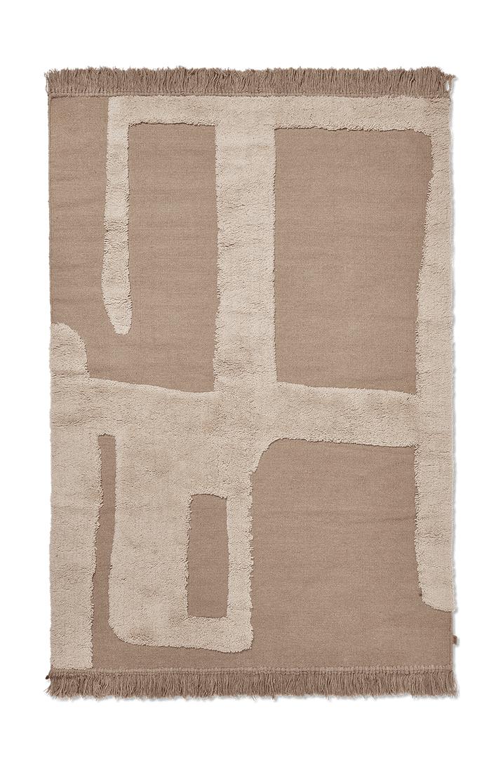 [product_category]-Ferm Living Alley Uldtæppe Natural, Small-Ferm Living-5704723292746-1104266308-FER-1