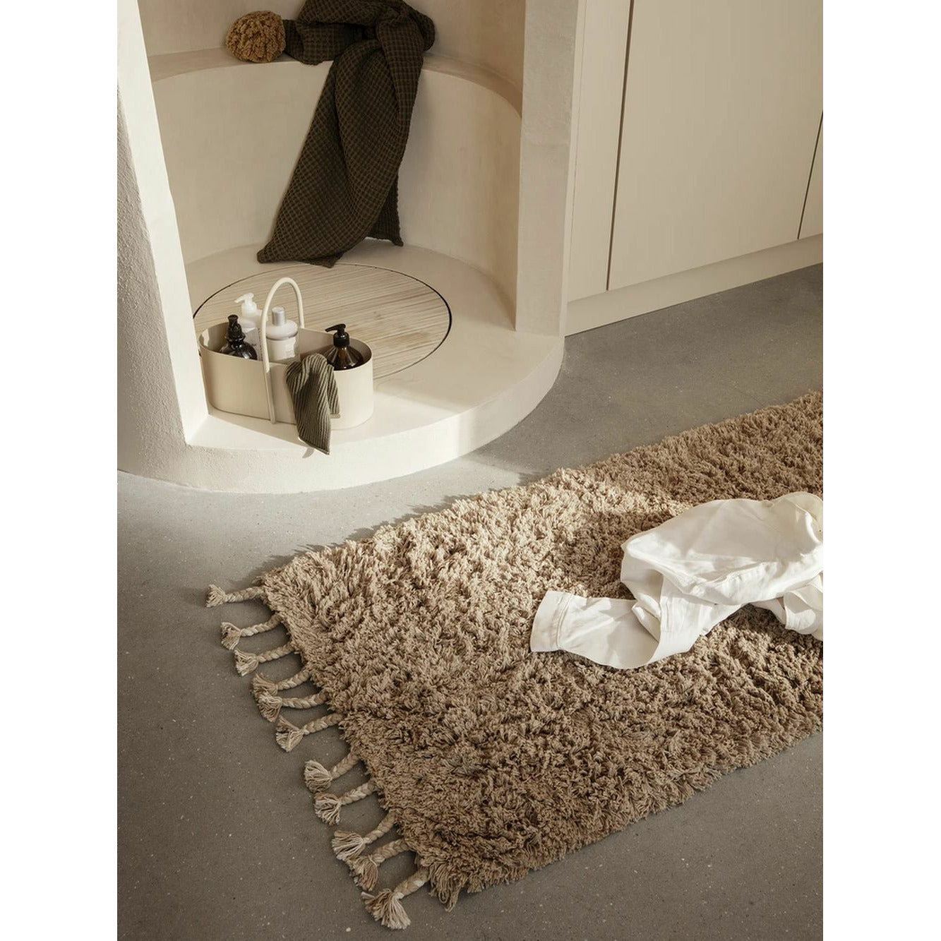 [product_category]-Ferm Living Amass Long Pile Runner, White Pepper-Ferm Living-5704723263678-1104263401-FER-2