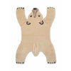 Living Living Living Animal Chocted Rug Polar Bear
