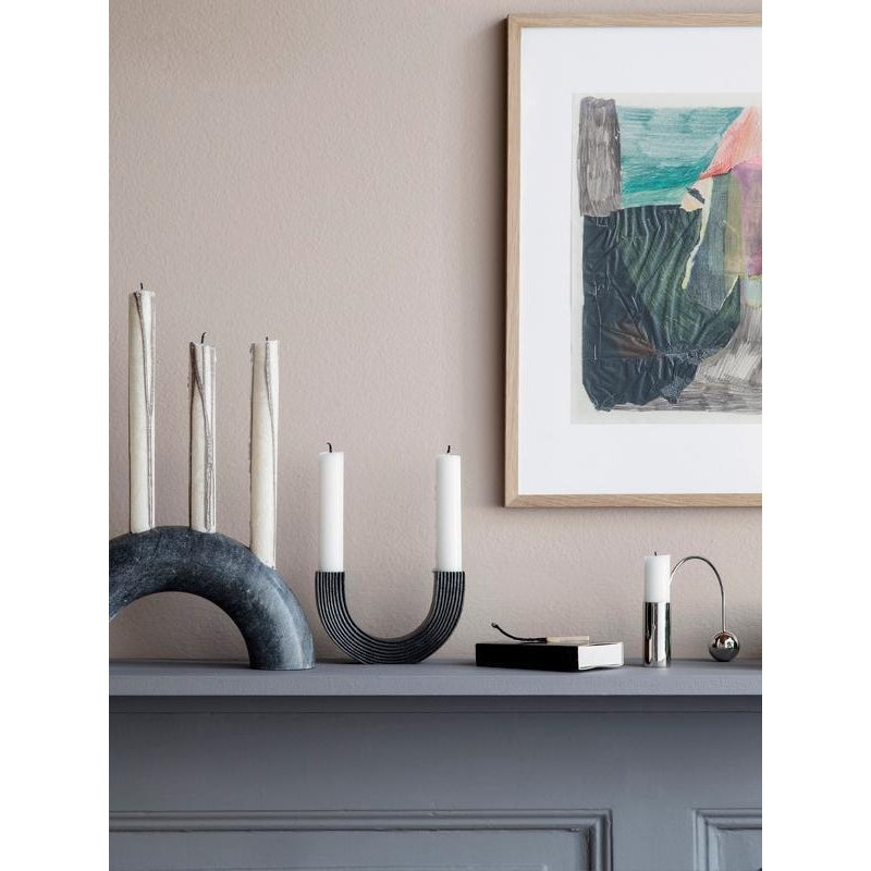 [product_category]-Ferm Living Balance Candle Holder, Chrome-Ferm Living-5704723021513-5755-FER-2