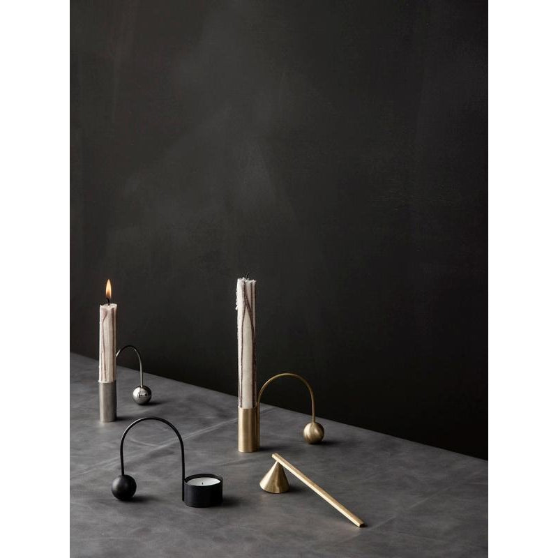 [product_category]-Ferm Living Balance Tealight Holder, Black-Ferm Living-5704723021506-5754-FER-2