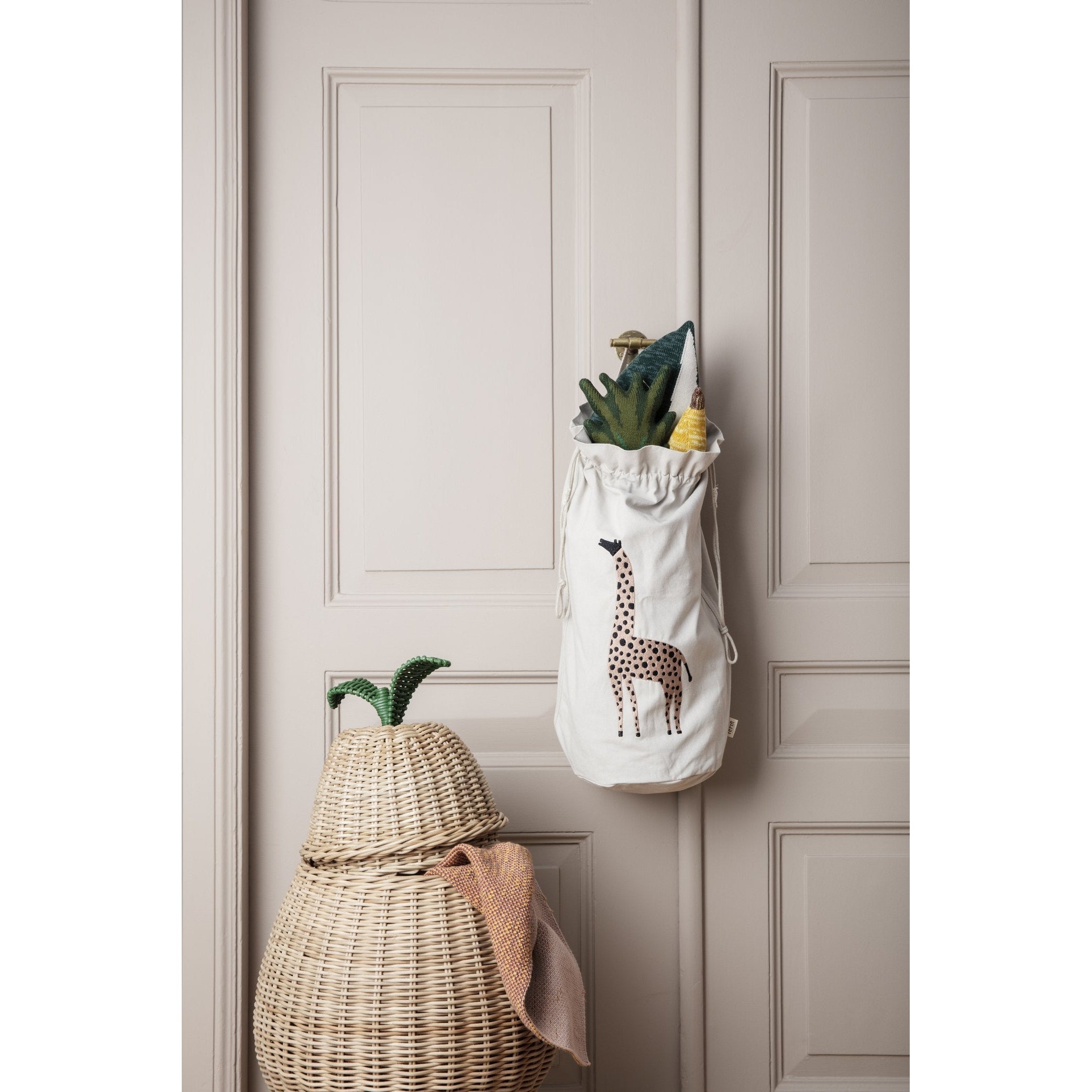 [product_category]-Ferm Living Basket Braided, Pear-Ferm Living-5704723022770-7000-FER-2
