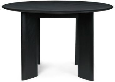[product_category]-Ferm Living Bevel Table Round ø117 Cm, Black Oiled Beech-Ferm Living-5704723312505-1104268284-FER-1