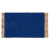 Ferm Living Blokmat 80x50 cm, blauw/natuurlijk