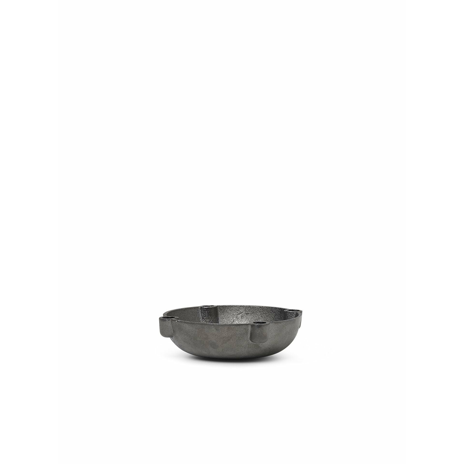 [product_category]-Ferm Living Bowl Candle Holder Small, Black Brass-Ferm Living-5704723261292-1104263163-FER-1
