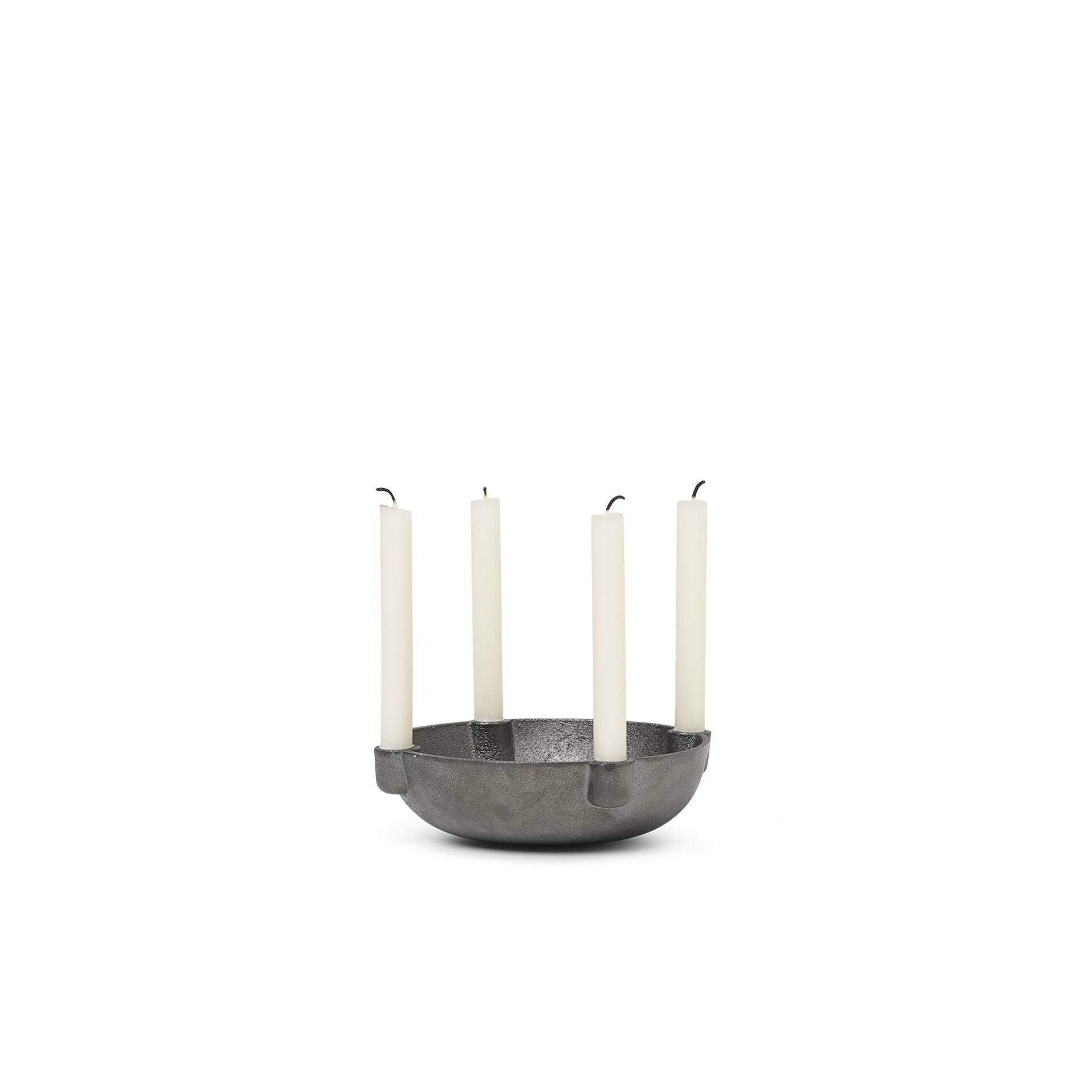 [product_category]-Ferm Living Bowl Candle Holder Small, Black Brass-Ferm Living-5704723261292-1104263163-FER-2