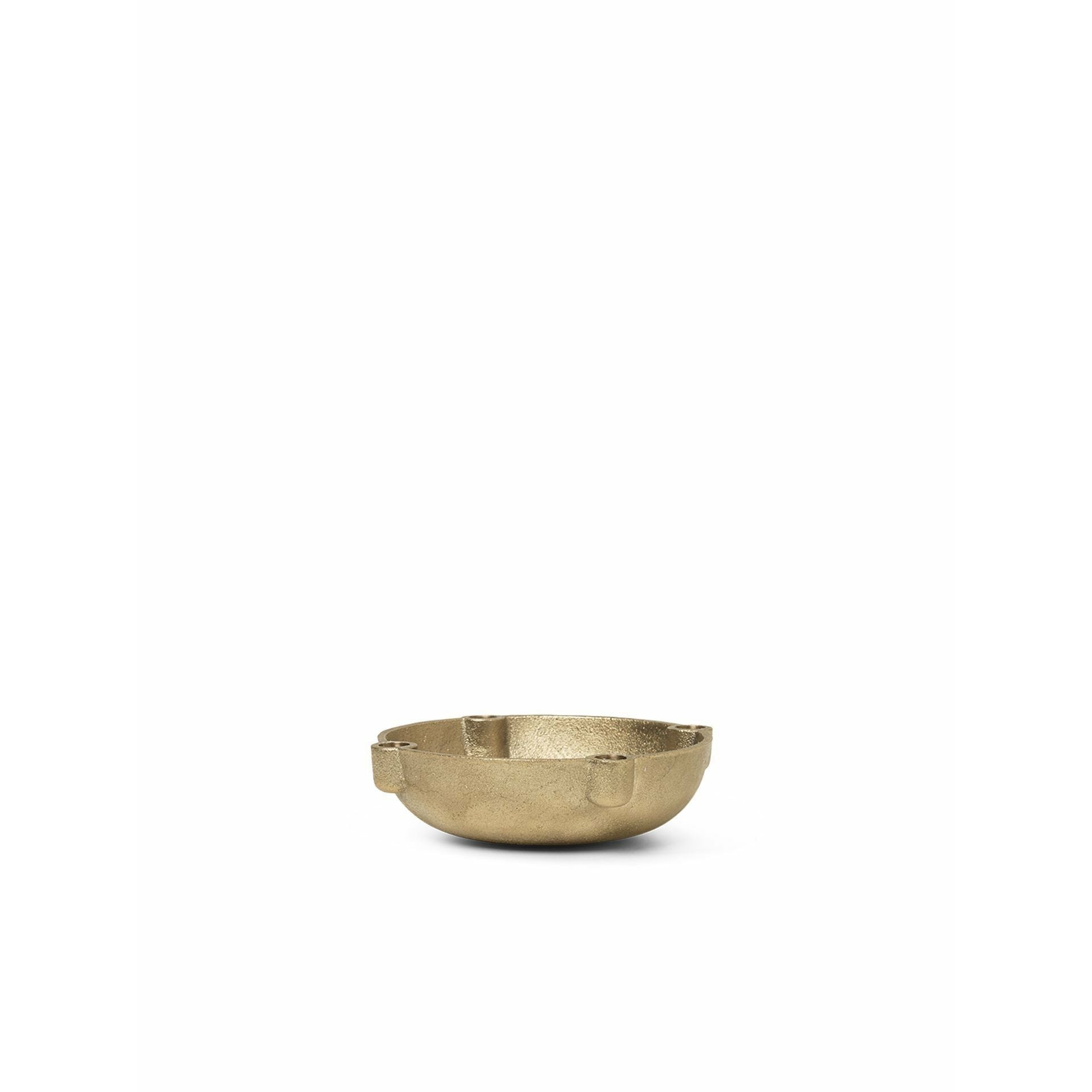 [product_category]-Ferm Living Bowl Candle Holder Small, Brass-Ferm Living-5704723261285-1104263162-FER-1