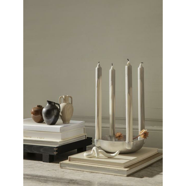 [product_category]-Ferm Living Bowl Candlestick Medium, Grey-Ferm Living-5704723273011-1104264335-FER-3
