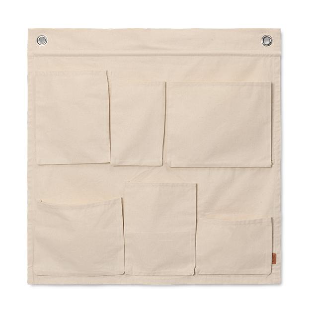 [product_category]-Ferm Living Canvas Wall Bags, Off White-Ferm Living-5704723293477-1104266381-FER-1